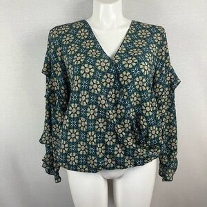 Max Studio Ruffle Blouse